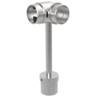 Uchwyt poręczy narożnej z regulacją kąta i wysokości