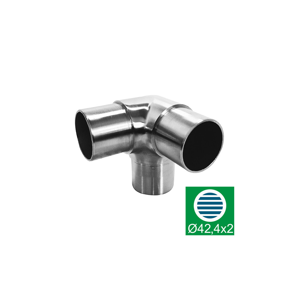 Łączenie poręczy pod kątem 90° do Słupka