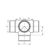 Łączenie poręczy krzyżowych