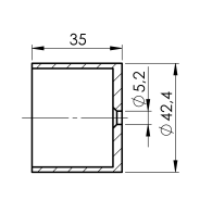Łączenie poręczy - sprzęgło - drewno