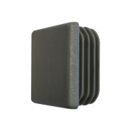 Wtyczka - szary PVC, 40x40mm