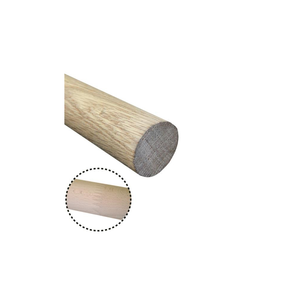 Poręcz drewniana - DUB, CINK