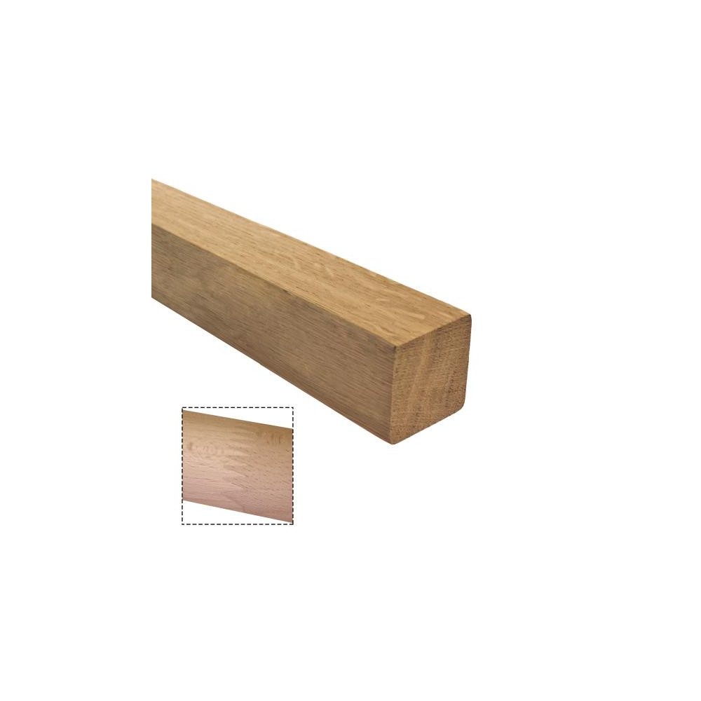 Poręcz drewniana - DUB, CINK