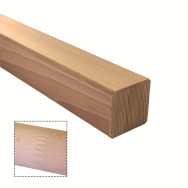 Poręcz drewniana - BUK, CINK