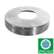 Rozeta maskująca stal nierdzewna AISI 304 szlif do słupka D42,4x2 mm