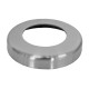 Rozeta kryjąca stal nierdzewna AISI 304 do słupka D42,4 mm, szlifowana