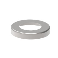 Nierdzewna rozeta na słupek