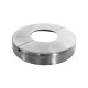 Rozeta maskująca górna ze stali nierdzewnej AISI 316 do słupka D42,4x2 mm, szlifowana