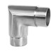 Kolano poręczy ze stali nierdzewnej AISI 316 90° szlifowane do rur 42,4x2,0 mm