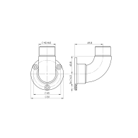 Uchwyt poręczy - kotwienie na ścianie