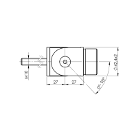 Łączenie poręczy regulowane