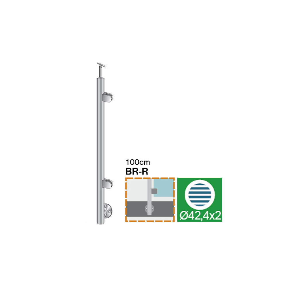 Słupek - Kotwienie boczne - prawe