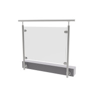 Słupek - Kotwienie boczne - prawe + płyta