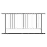 Balustrada pionowa, VK- prosta AISI304, D42,4/d12ve