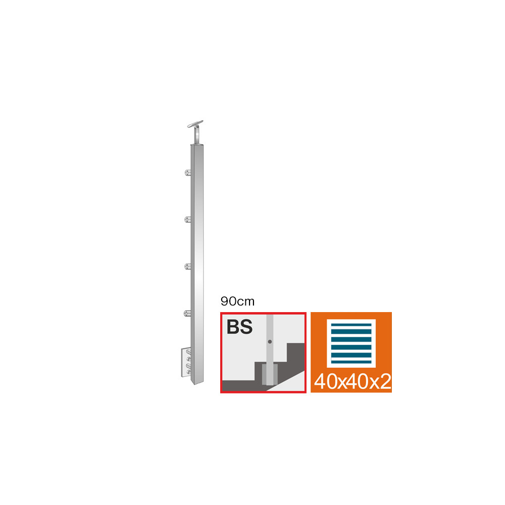 Slpik, Kotwienie boczne - do schodów