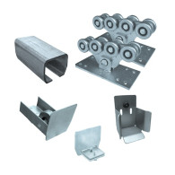 Zestaw do bramy przesuwnej do 6,5m, Zn, 94x85mm