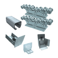 Zespół do bramy przesuwnej do 8m, Zn, 94x85mm