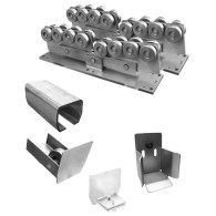 Zestaw do bram przesuwnych do 13m, Zn, 136x142mm