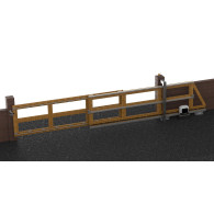 System teleskopowy dla pojedynczej bramki do 8 m, 2 szt