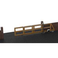 System teleskopowy dla pojedynczej bramki do 8 m, 2 szt