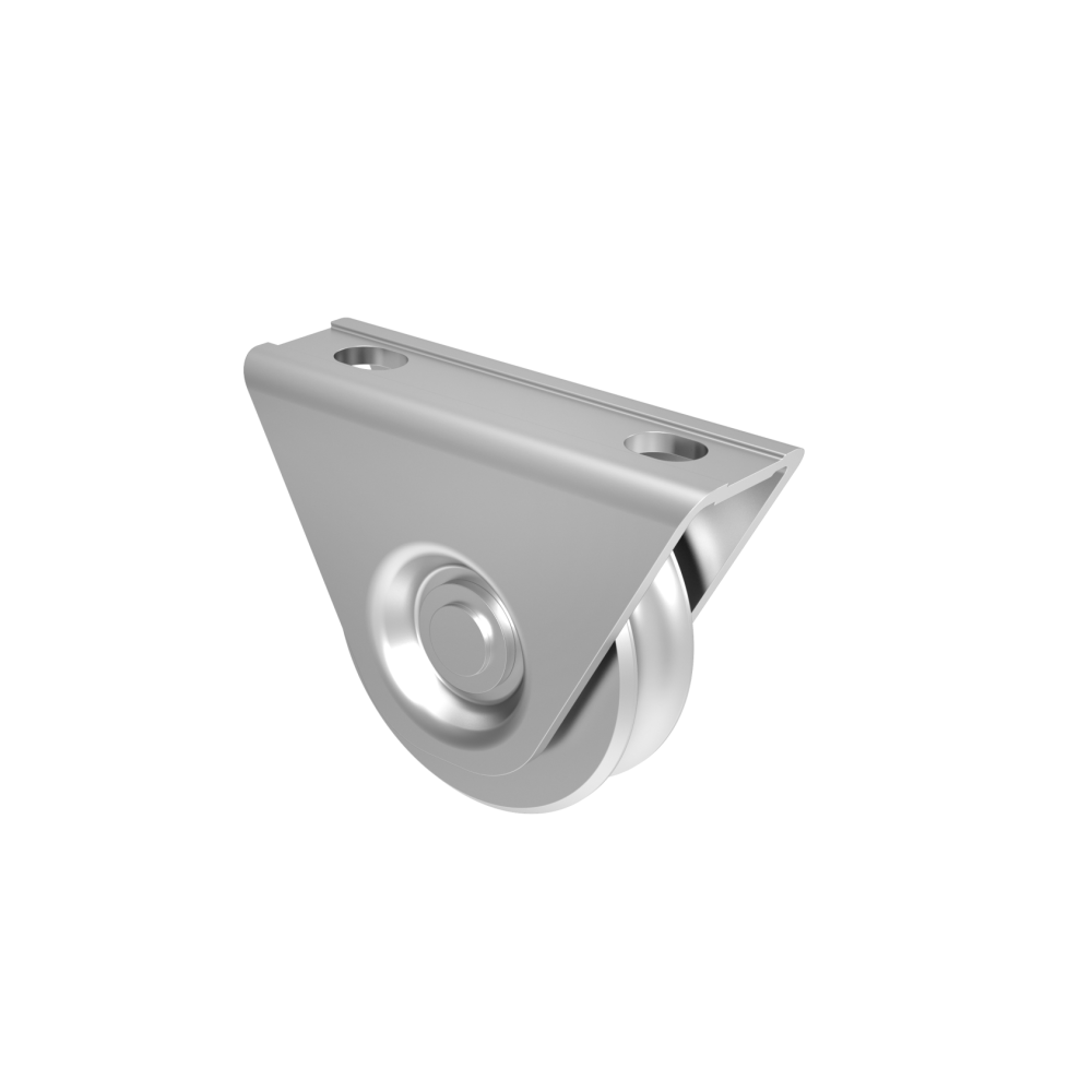 Koło pasowe pojazdu - kompletne - U, INOX, D80