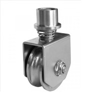 Kółko skrętne ze sprężyną - U, D80