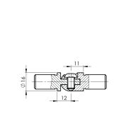 Regulowane przejście wylewki