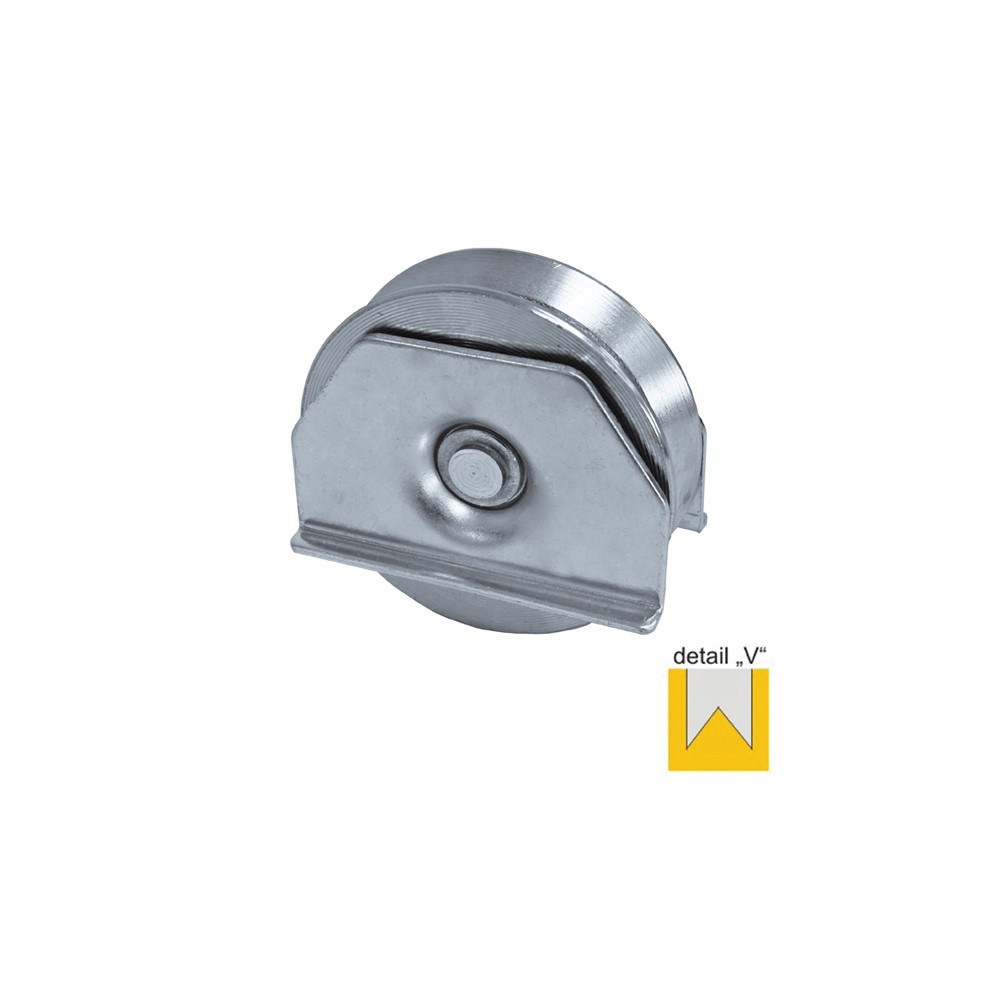 Koło jezdne - V, Zn, D80mm