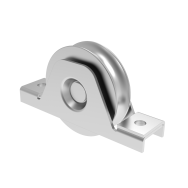 Koło jezdne kompletne -U, Zn, D100mm