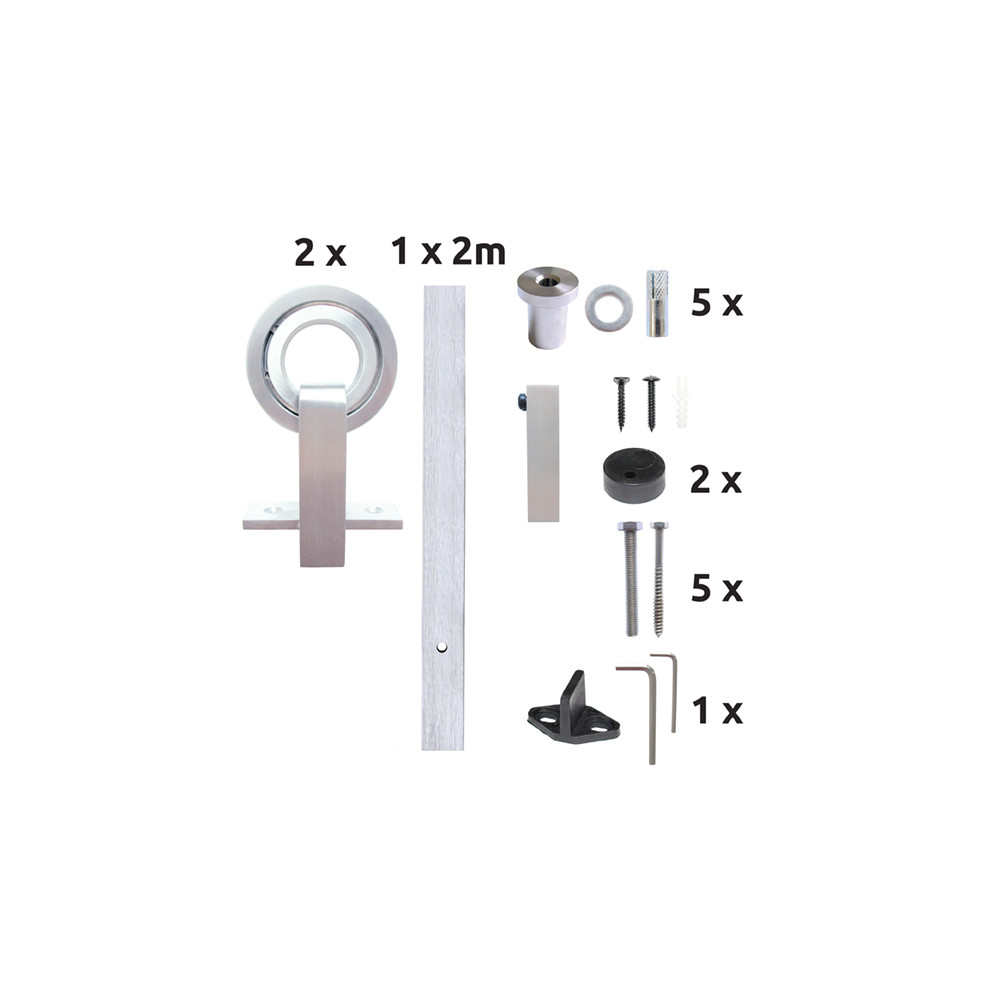 Okucia do drzwi przesuwnych - "Ringo"