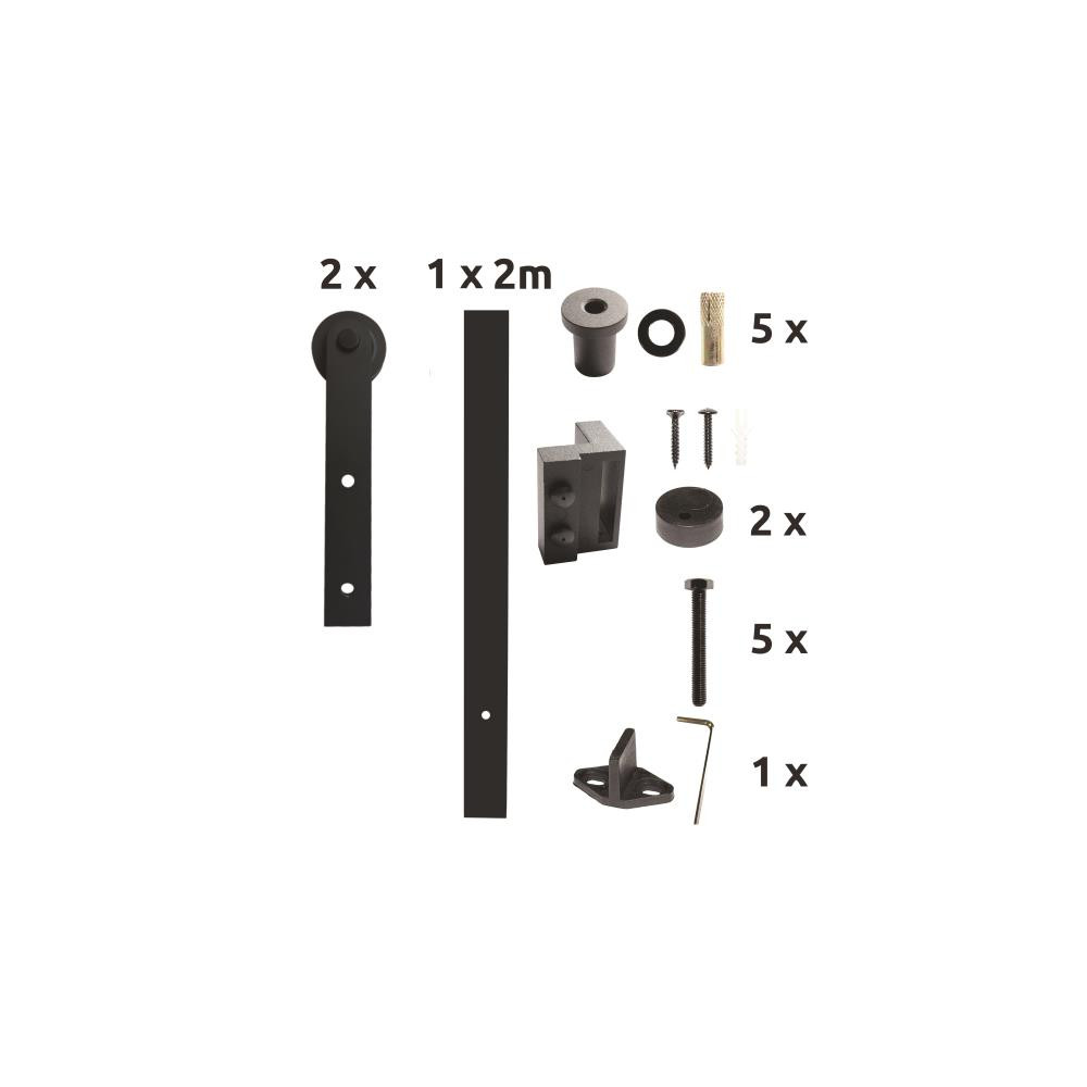 Okucia do drzwi przesuwnych - "Ksolo"