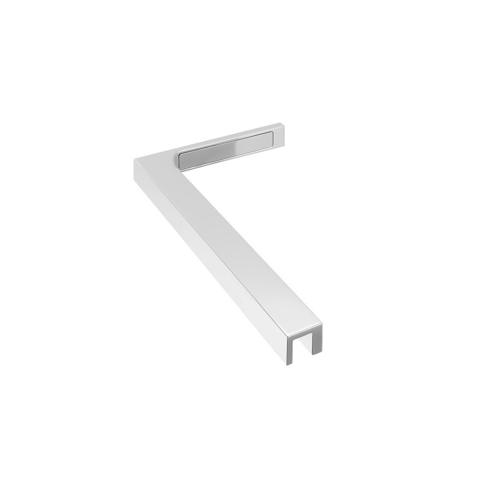 Szklana ścianka stabilizująca kąt 22x14cm