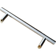 Poręcz 500 mm - szczotkowana stal nierdzewna AISI316 45°