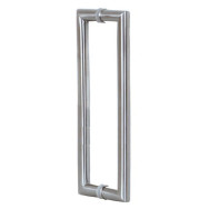 Poręcz - szczotkowana stal nierdzewna AISI304, K320