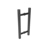 Poręcz - szczotkowana stal nierdzewna AISI304, CZARNA