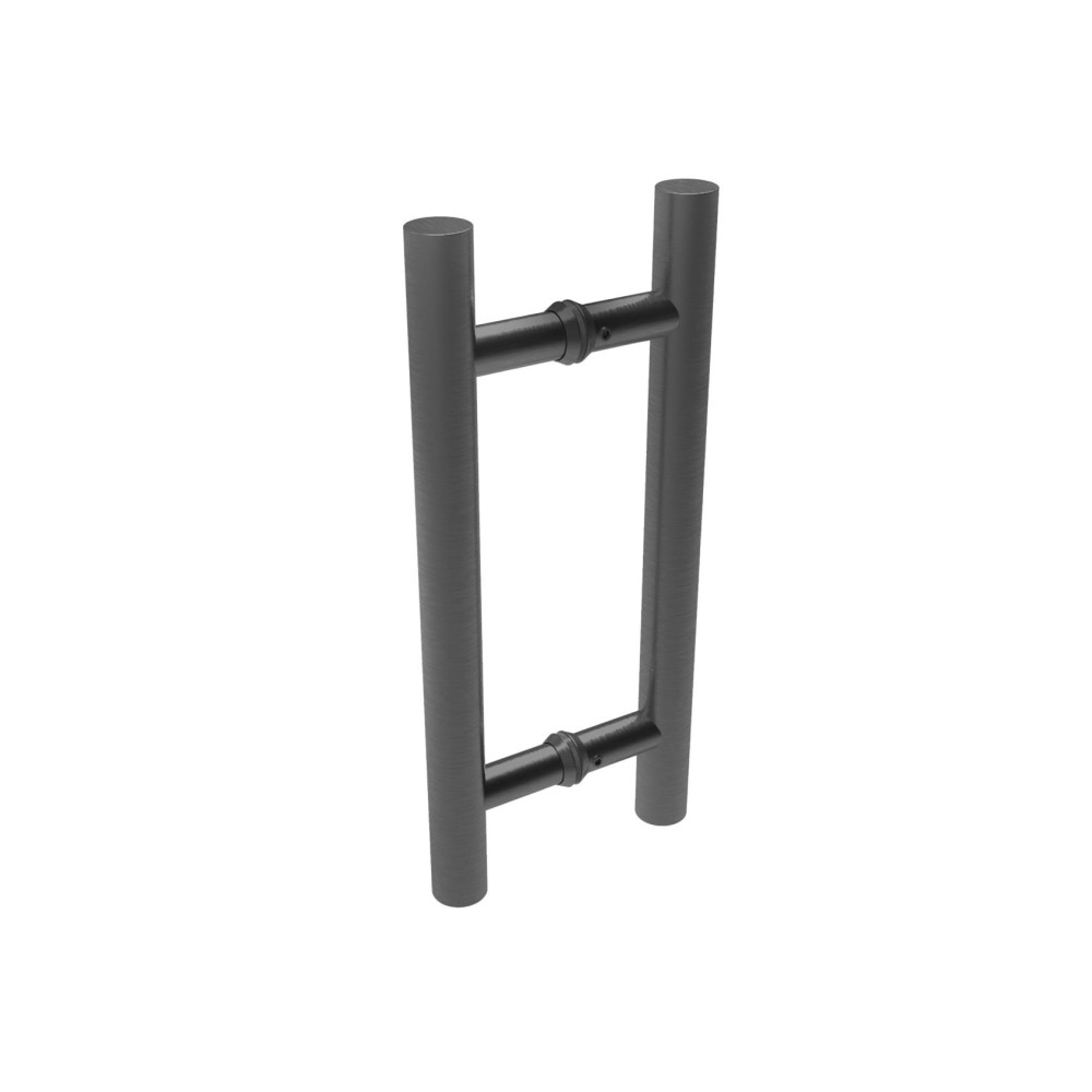 Poręcz - szczotkowana stal nierdzewna AISI304, CZARNA