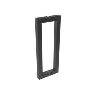 Poręcz - szczotkowana stal nierdzewna AISI304, CZARNA