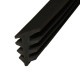Uszczelka gumowa do profilu uszczelniającego szkło 8 mm, długość 6000 mm, czarna