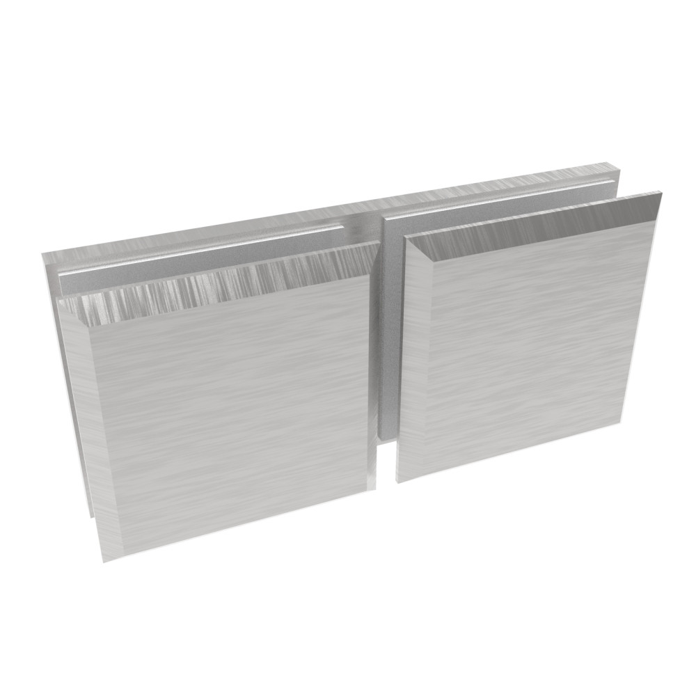 Przeszklenie stałe - łącznik szkła, Zamak, T 8-10mm