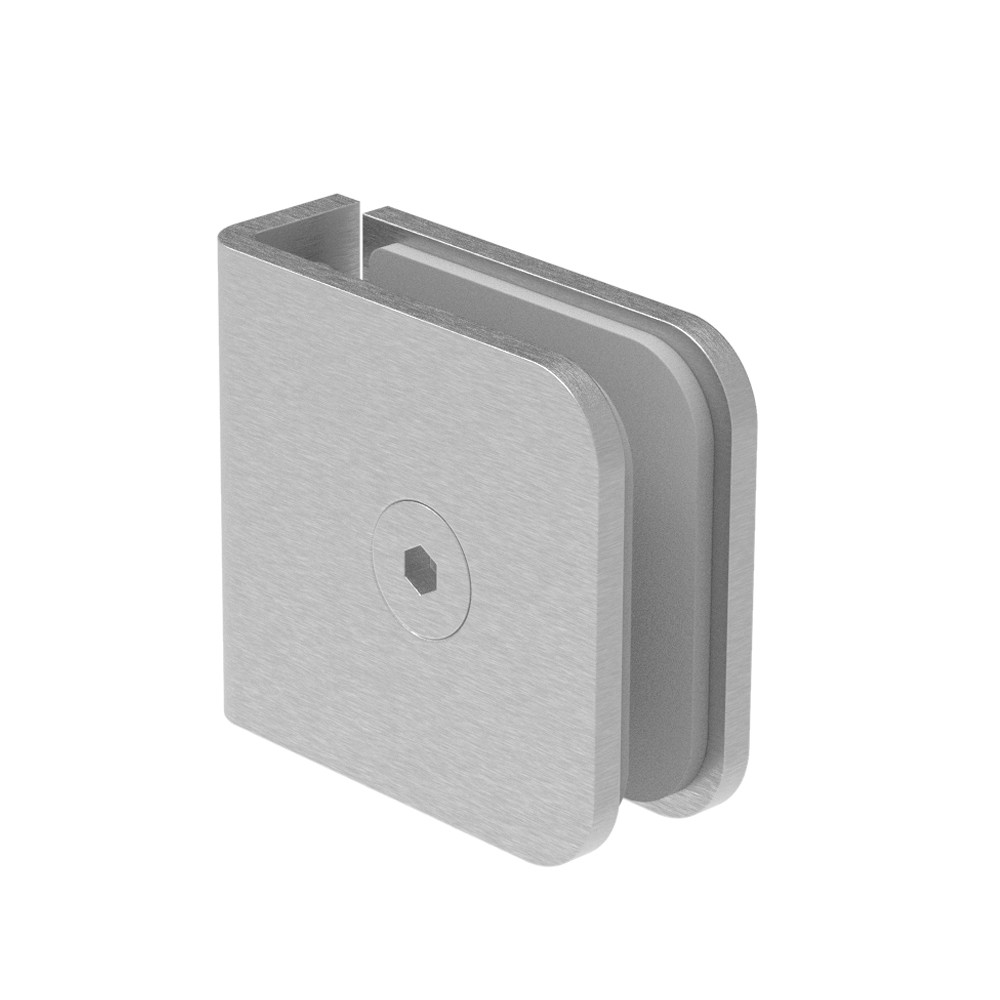 Przeszklenie stałe - uchwyt do szkła, AISI 304, T 8-10 mm