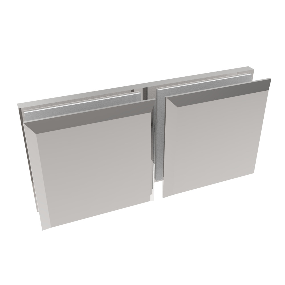 Przeszklenie stałe - łącznik szkła, Zamak, T 8-10mm