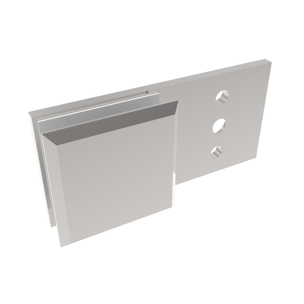 Przeszklenie stałe - uchwyt do szkła, Zamak, T 8-10mm