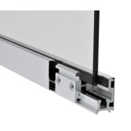 Przeszklenie stałe - zestaw 3 m profili Elox, L=3000 mm