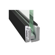 Zacisk profil-3m z listwą maskującą CZARNY H50