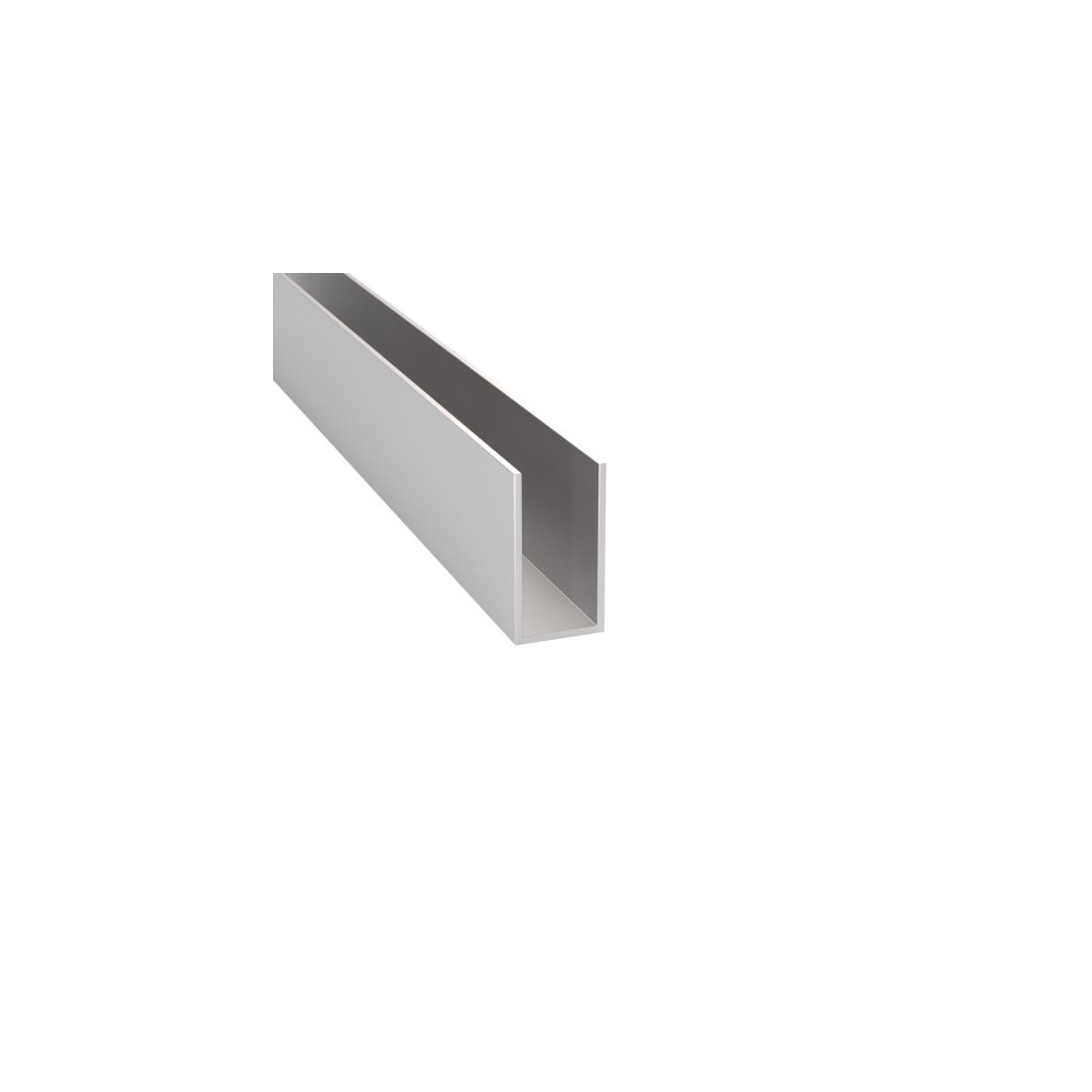 Przeszklenie stałe - profil U 36x19x1,5mm