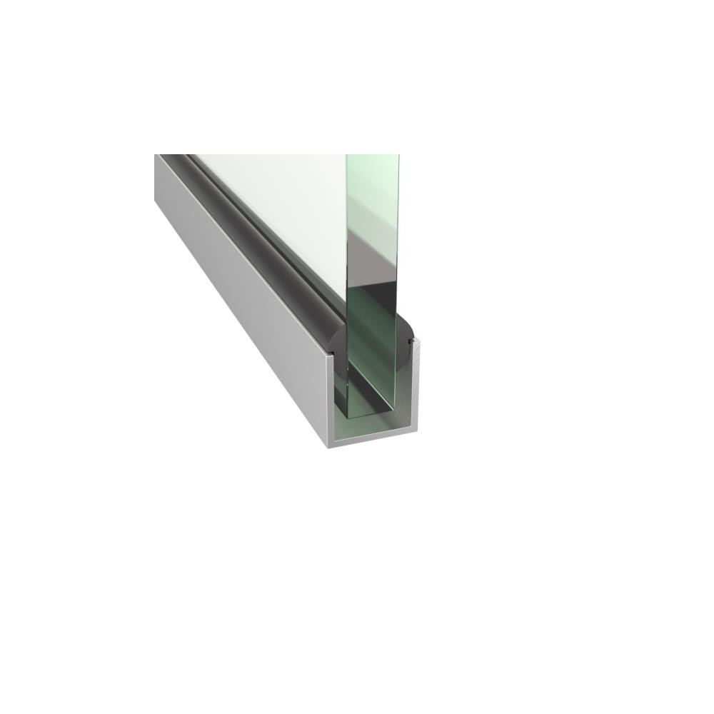 Przeszklenie stałe - profil U 20x20x2mm