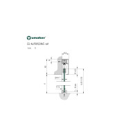 Okucia - Drzwi przesuwne, AL