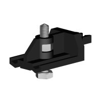 Okucia do drzwi przesuwnych - pręt AL 60kg