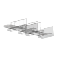 Okucia do drzwi przesuwnych - pręt AL 60kg