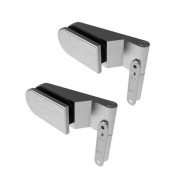 Zawias do drzwi szklanych aluminium, studio t 8,10mm